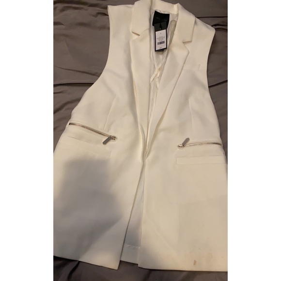 Professional White dynamite blazer vest - Picture 1 of 4